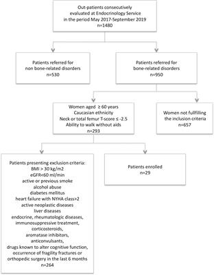 Circulating Carboxylated Osteocalcin Correlates With Skeletal Muscle Mass and Risk of Fall in Postmenopausal Osteoporotic Women